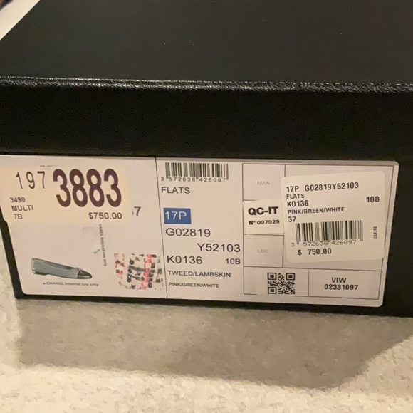 Chanel Tweed Flats - Picture 5 of 5